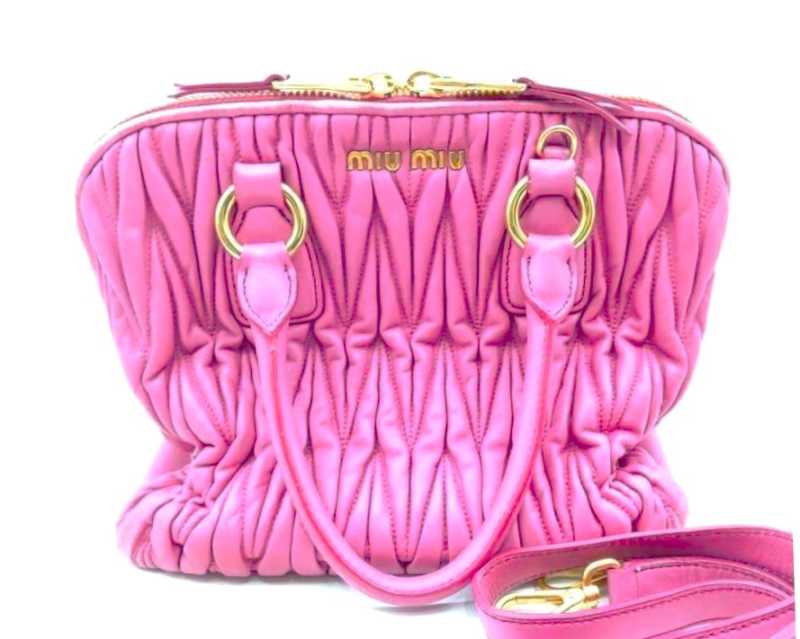 ミュウミュウ買取 マテラッセ 2WAYバッグ